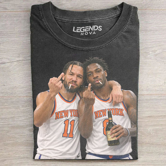 OG Anunoby & Jalen Brunson Basketball Tee