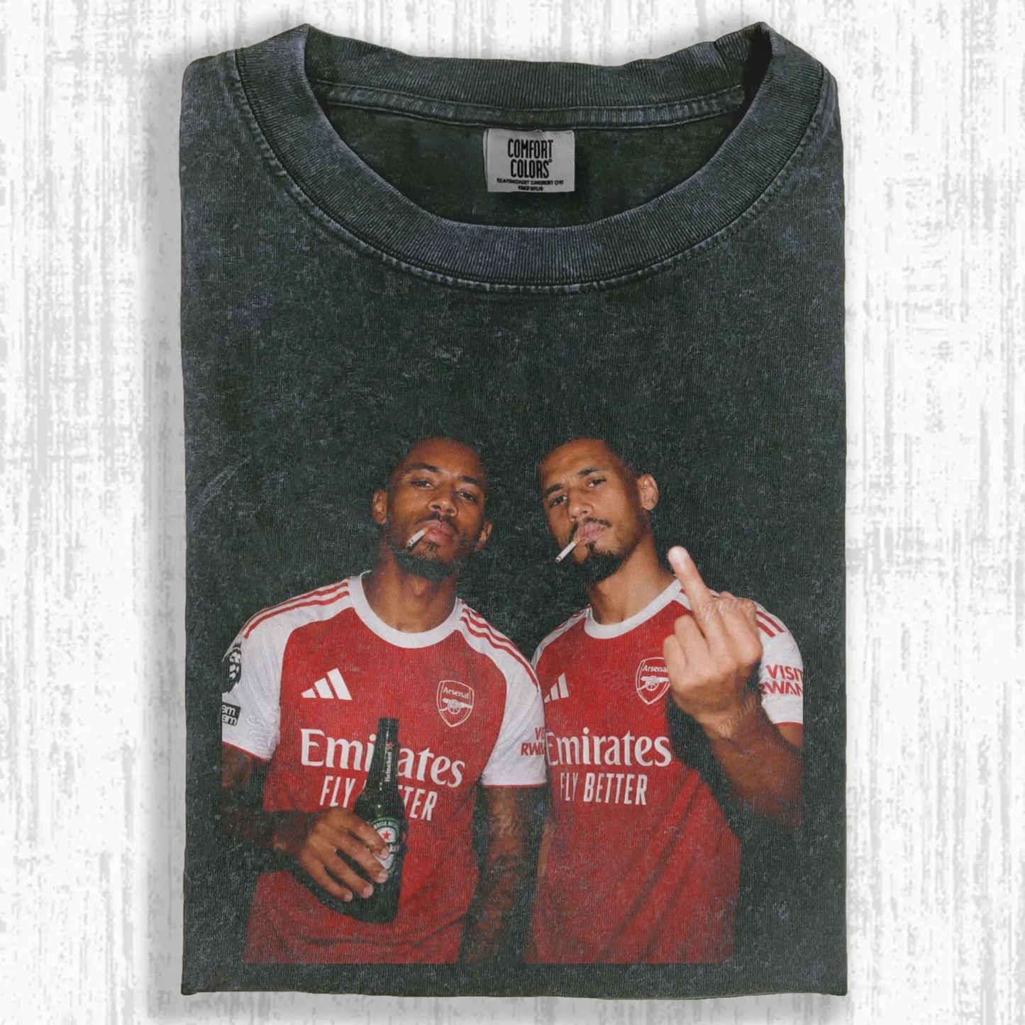 William Saliba ＆ Gabriel Magalhães Arsenal Tee
