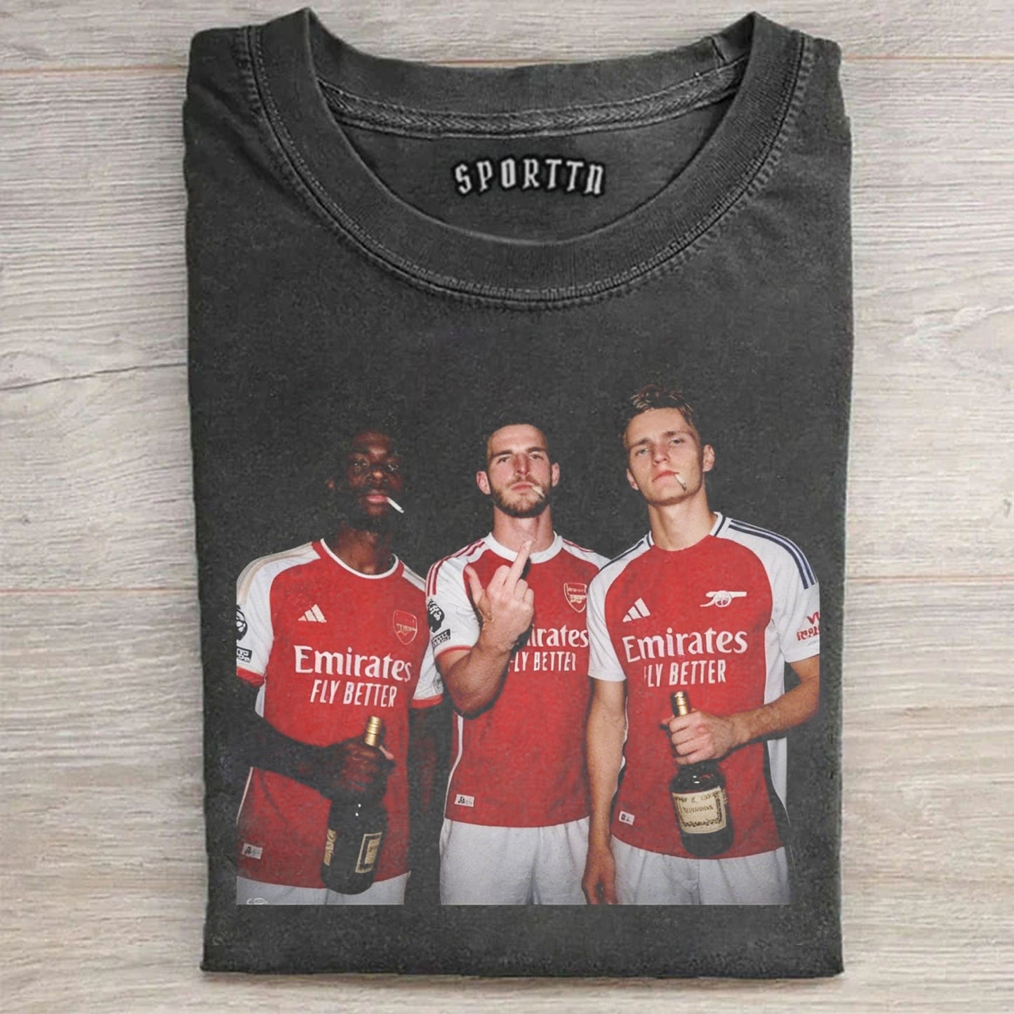 Declan Rice & Bukayo Saka & Martin Odegaard Tee