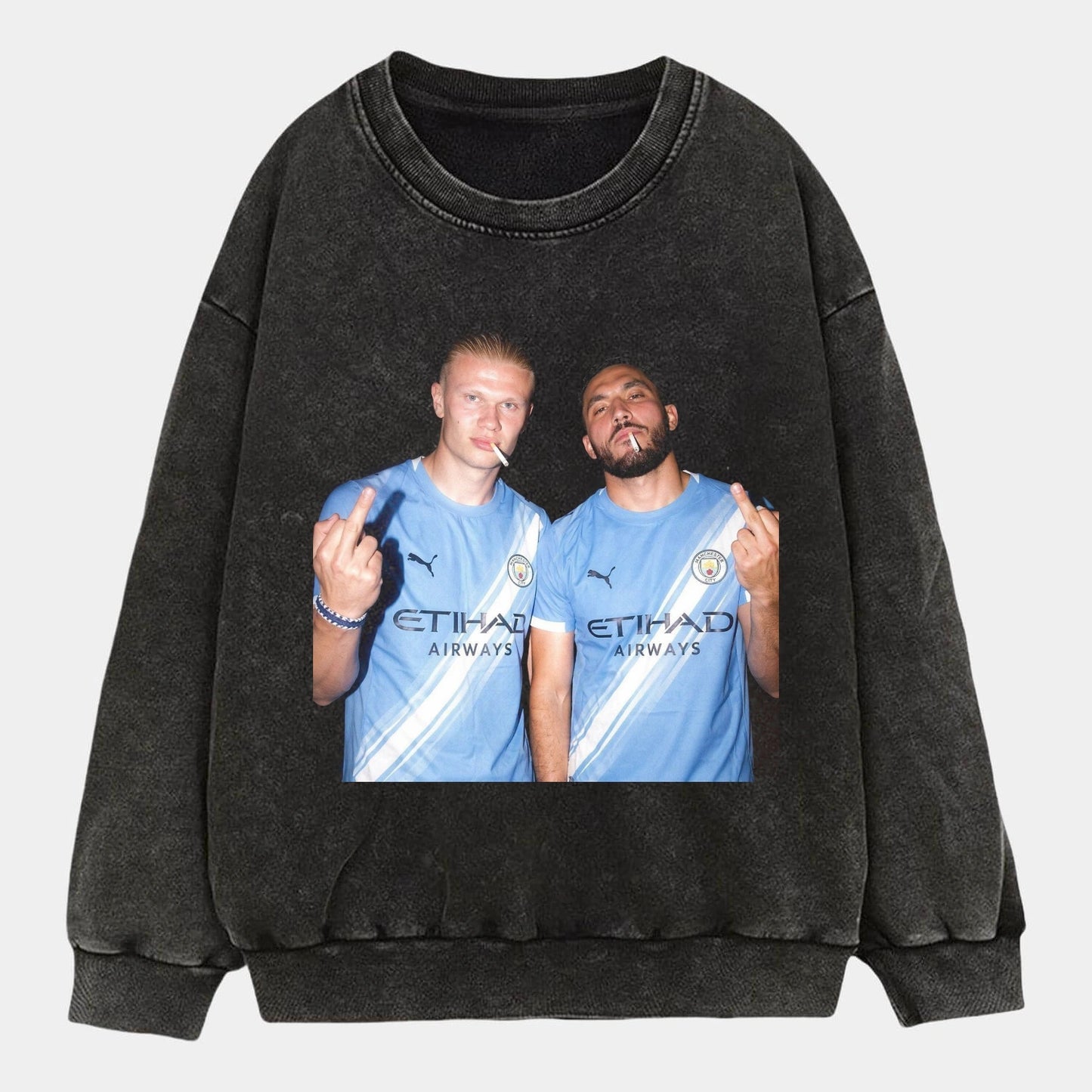 Erling Haaland & Rayan Cherki Tee
