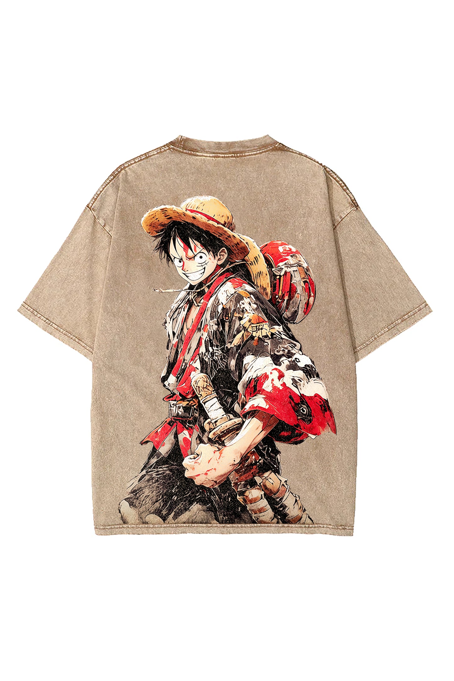 One Piece Luffy Washing T-Shirt