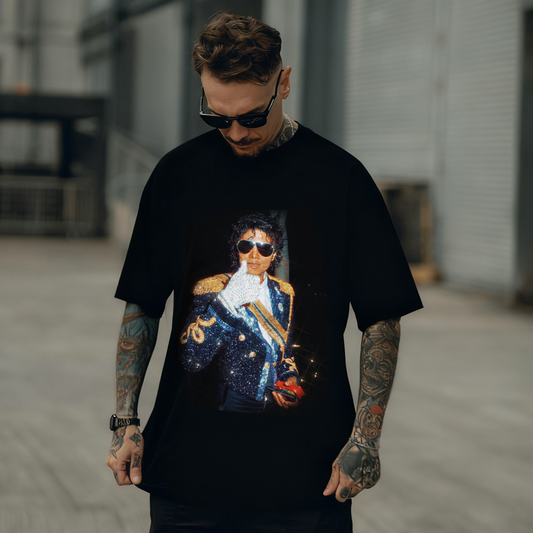 Michael Jackson Graphic Printed Men's T-shirt
