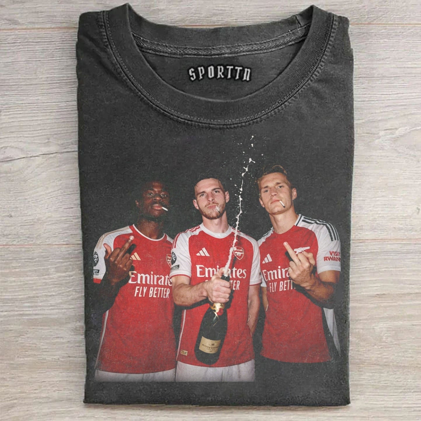 Declan Rice & Bukayo Saka & Martin Odegaard Tee