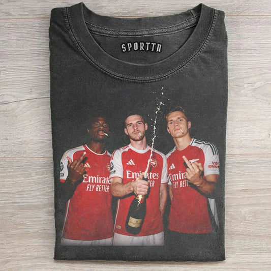 Declan Rice & Bukayo Saka & Martin Odegaard Tee