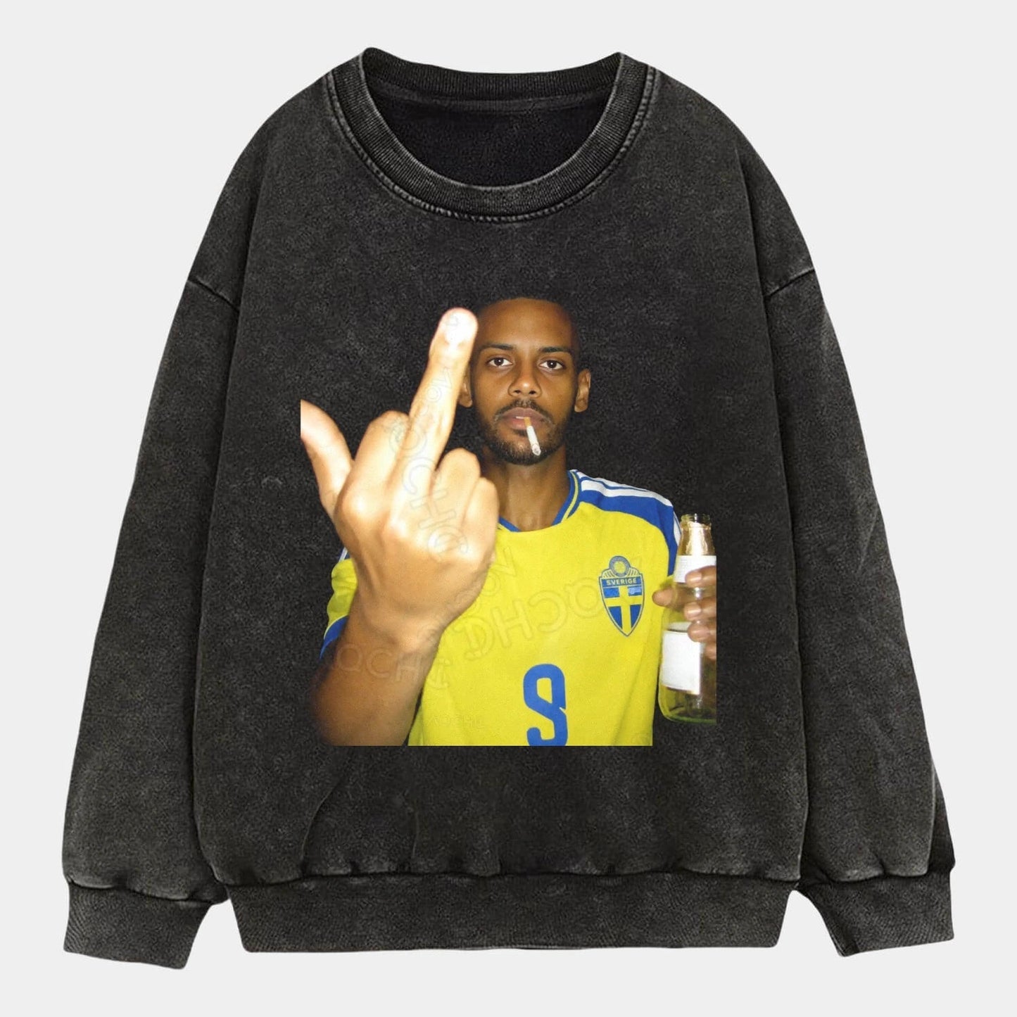 Sweden Football Style Tee 2