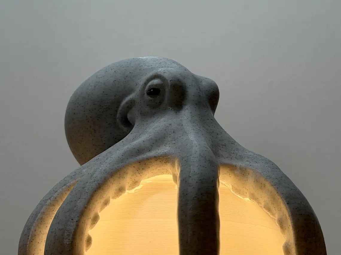 Octopus Ocean Decor Table Lamp