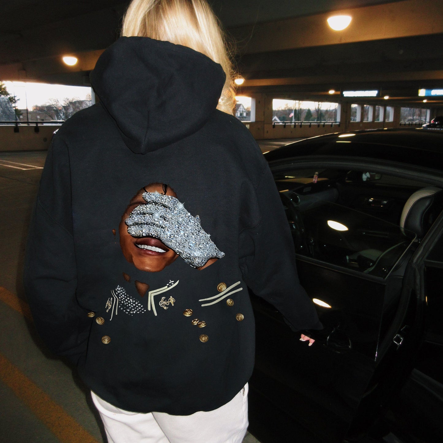 Michael Jackson Printed Women's Hoodie
