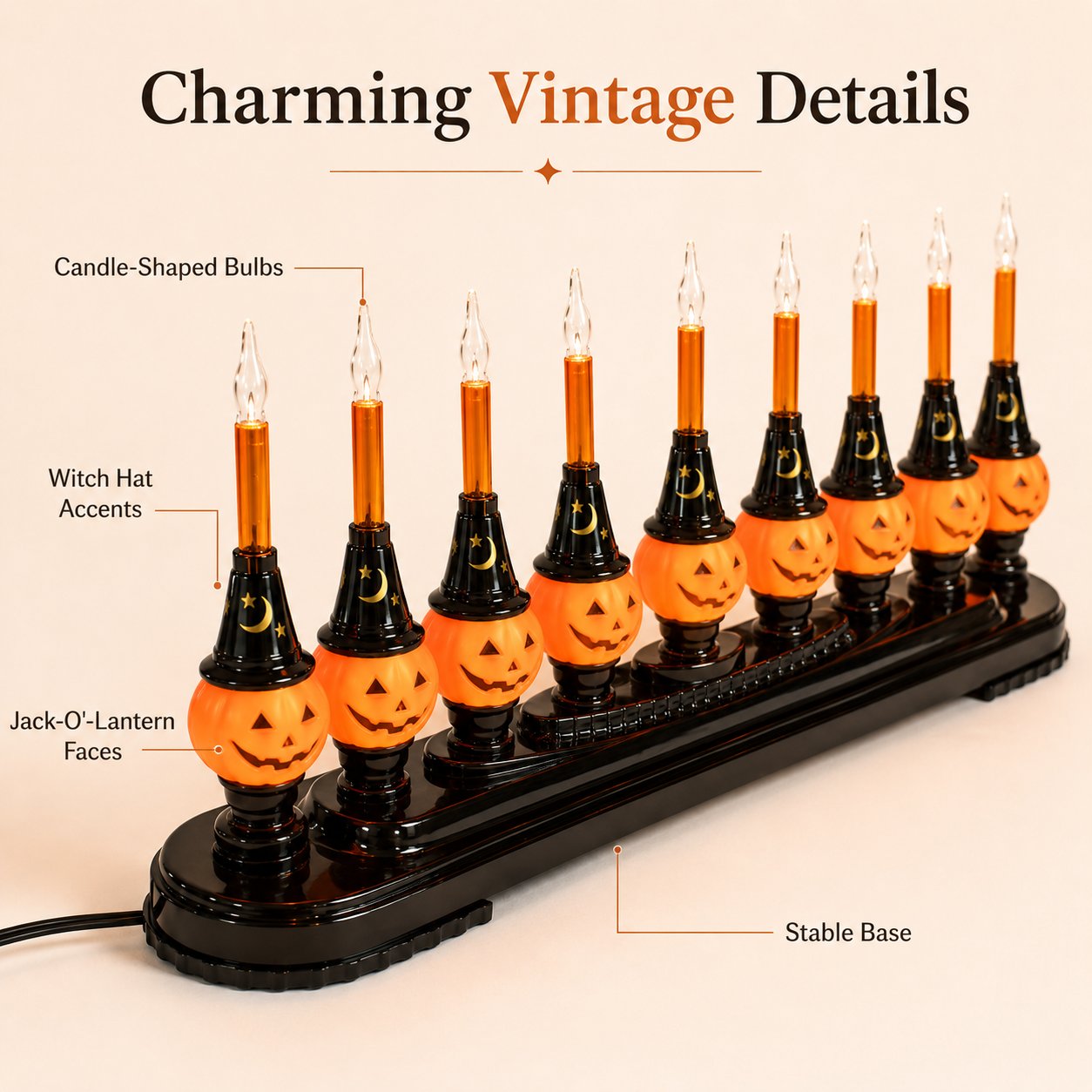 🎃 Light Up Your Home with Vintage Halloween Pumpkin Magic ✨👻