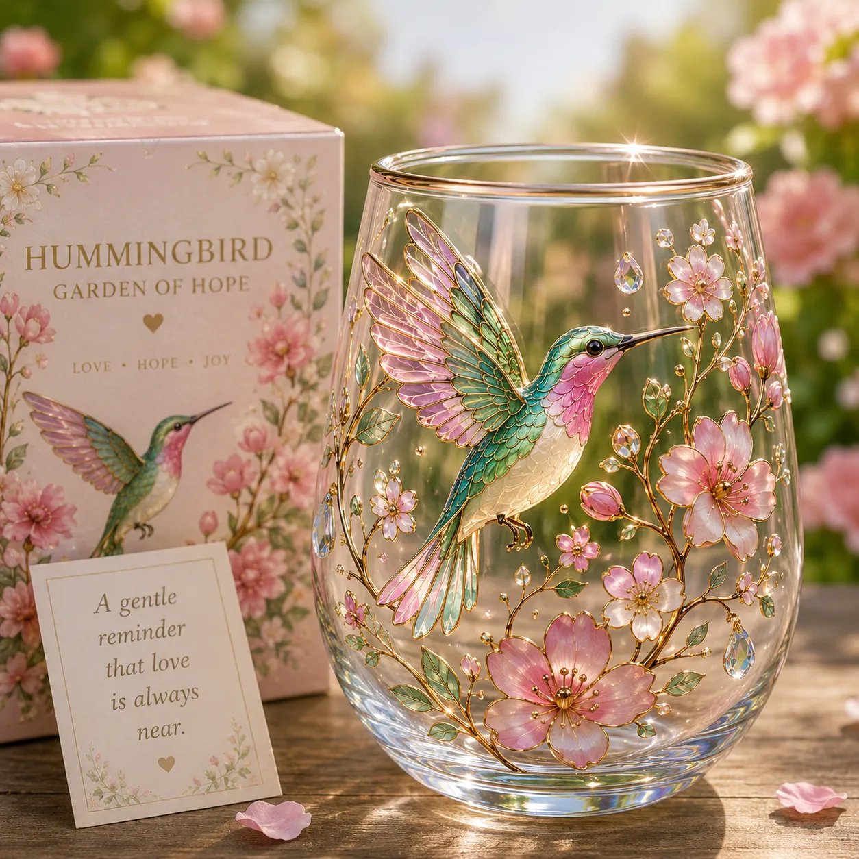 🌸🌿 Limited Edition 2026 Garden Morning Bliss Glass Tea Cup☀️☕