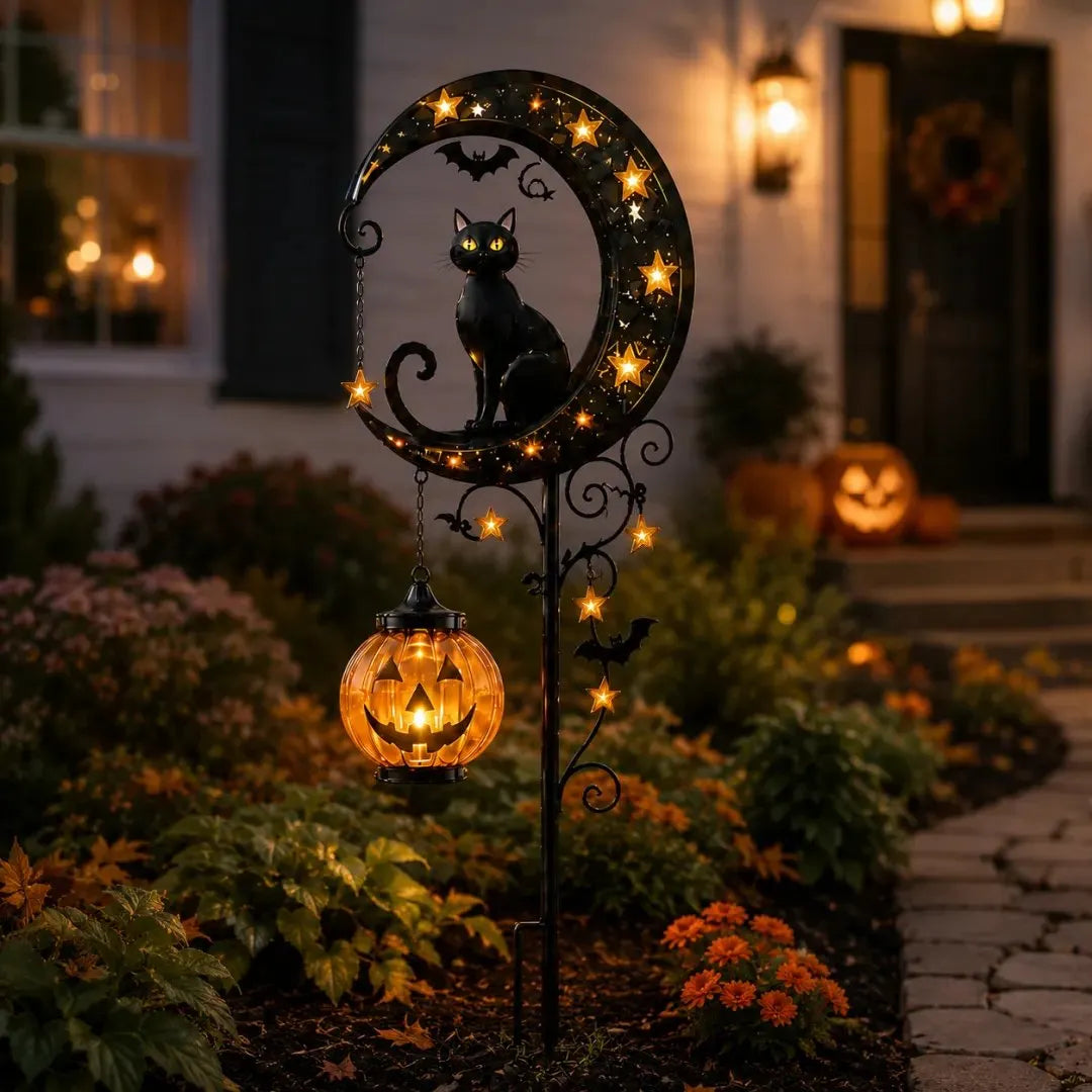 🎃Pumpkin Moon Garden Stake Light
