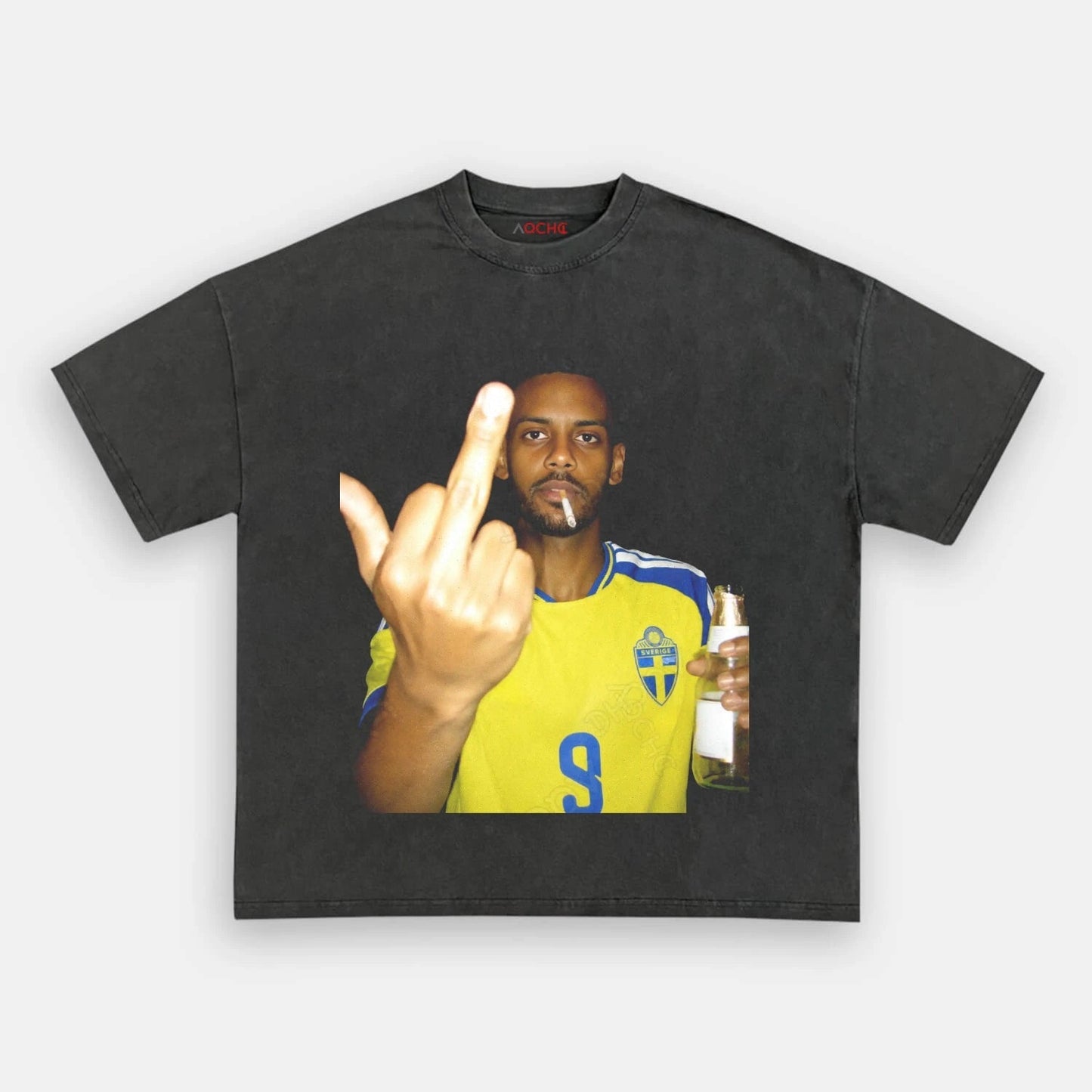 Sweden Football Style Tee 2