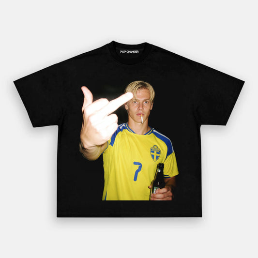 Sweden Football Style Tee 6