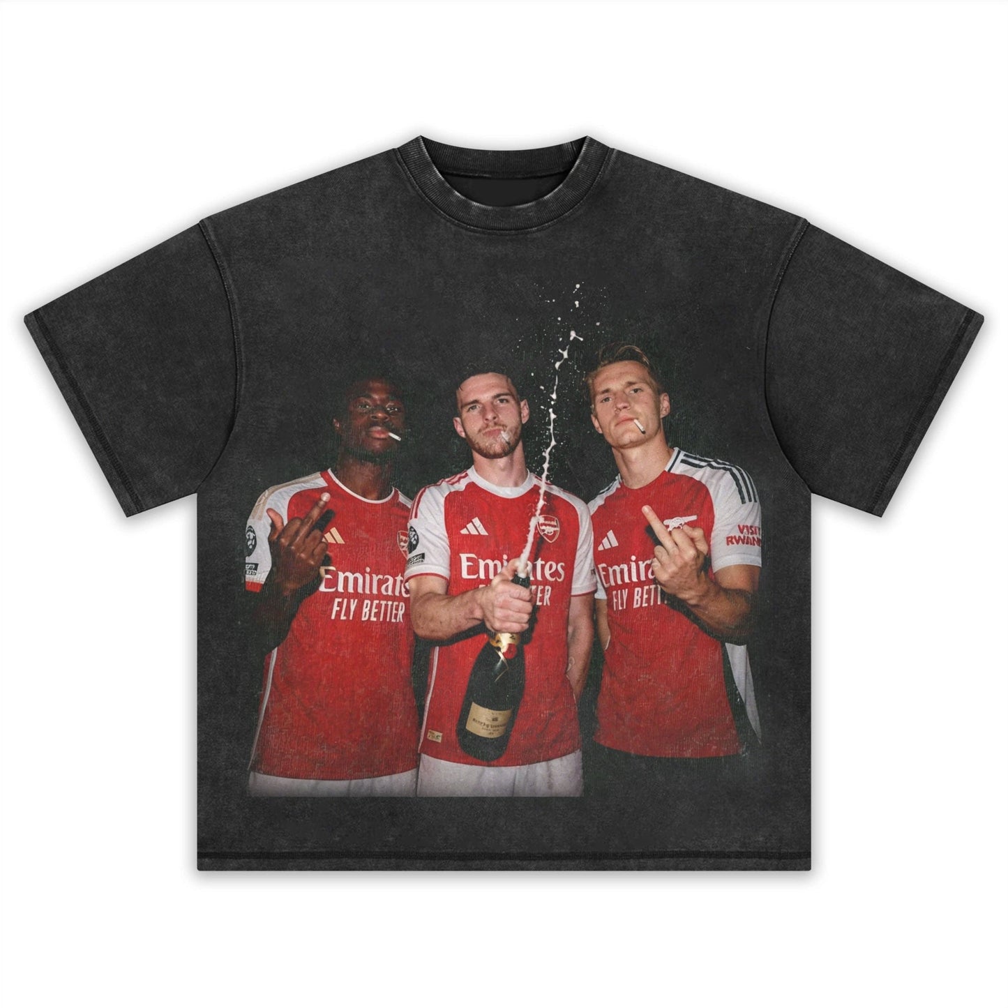 Declan Rice & Bukayo Saka & Martin Odegaard Tee