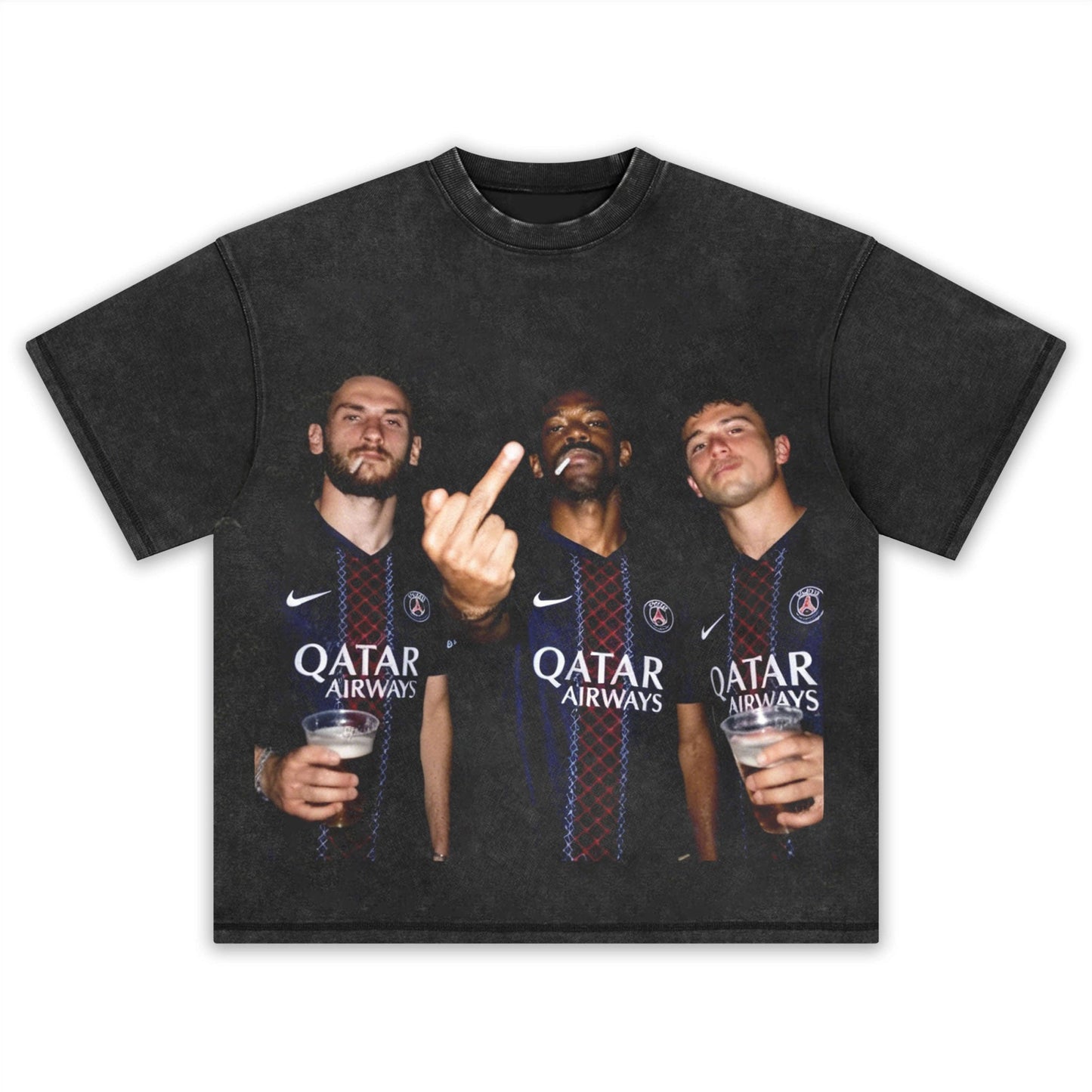 Khvicha Kvaratskhelia & João Neves & Ousmane Dembélé Tee