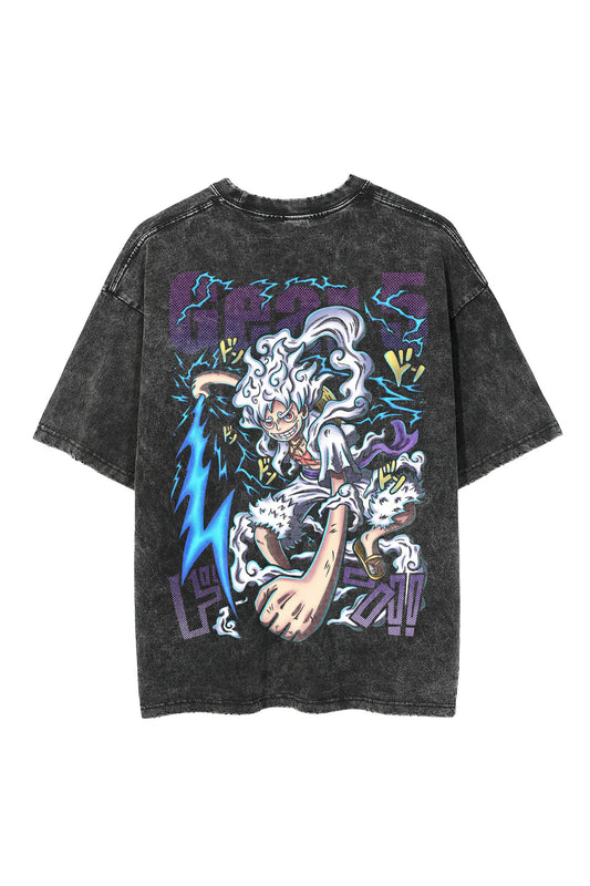 One Piece Luffy Washing T-Shirt