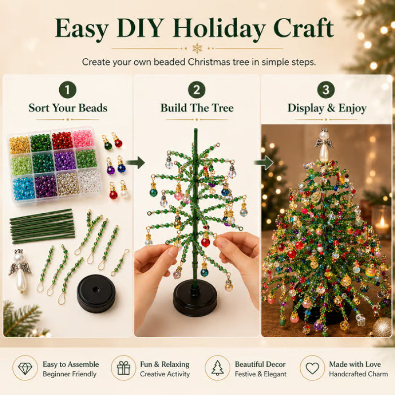 🎄DIY Beaded Christmas Tree Kit💎