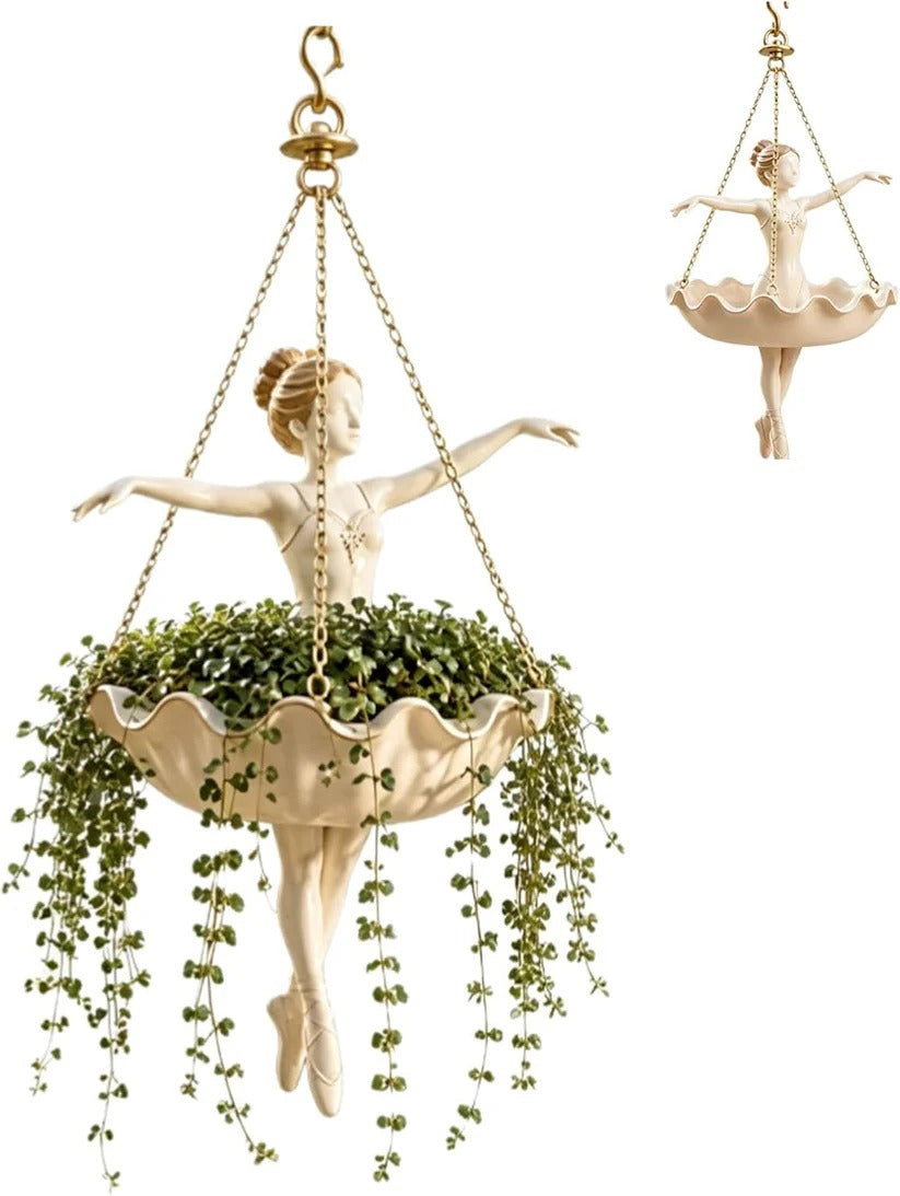 🩰 Ballet Dancer Hanging Planter🌿