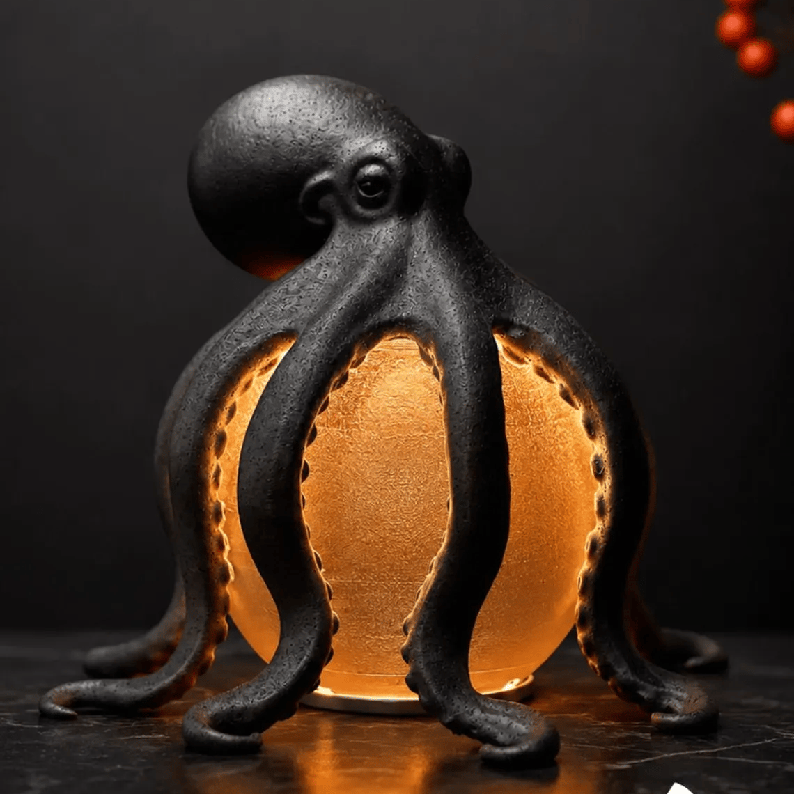 Octopus Ocean Decor Table Lamp