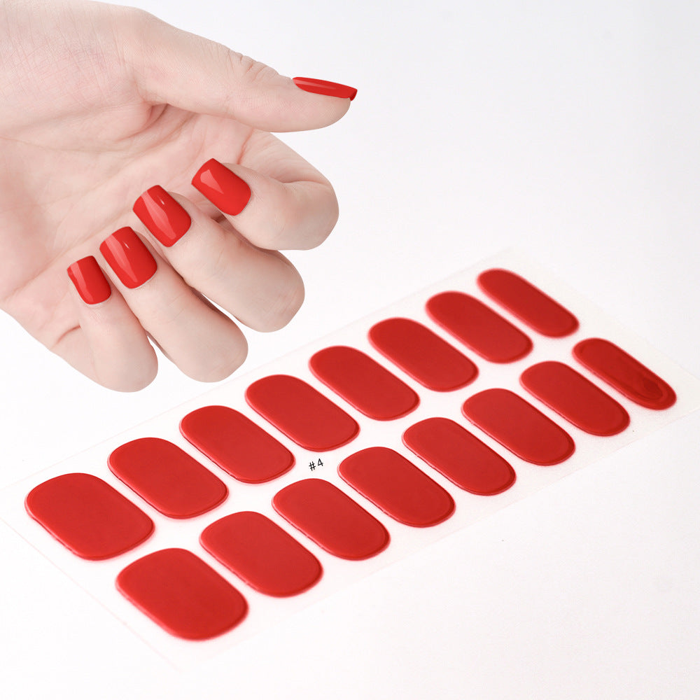 🎅New Year Sale🎄Semi Cured Gel Nail Stickers