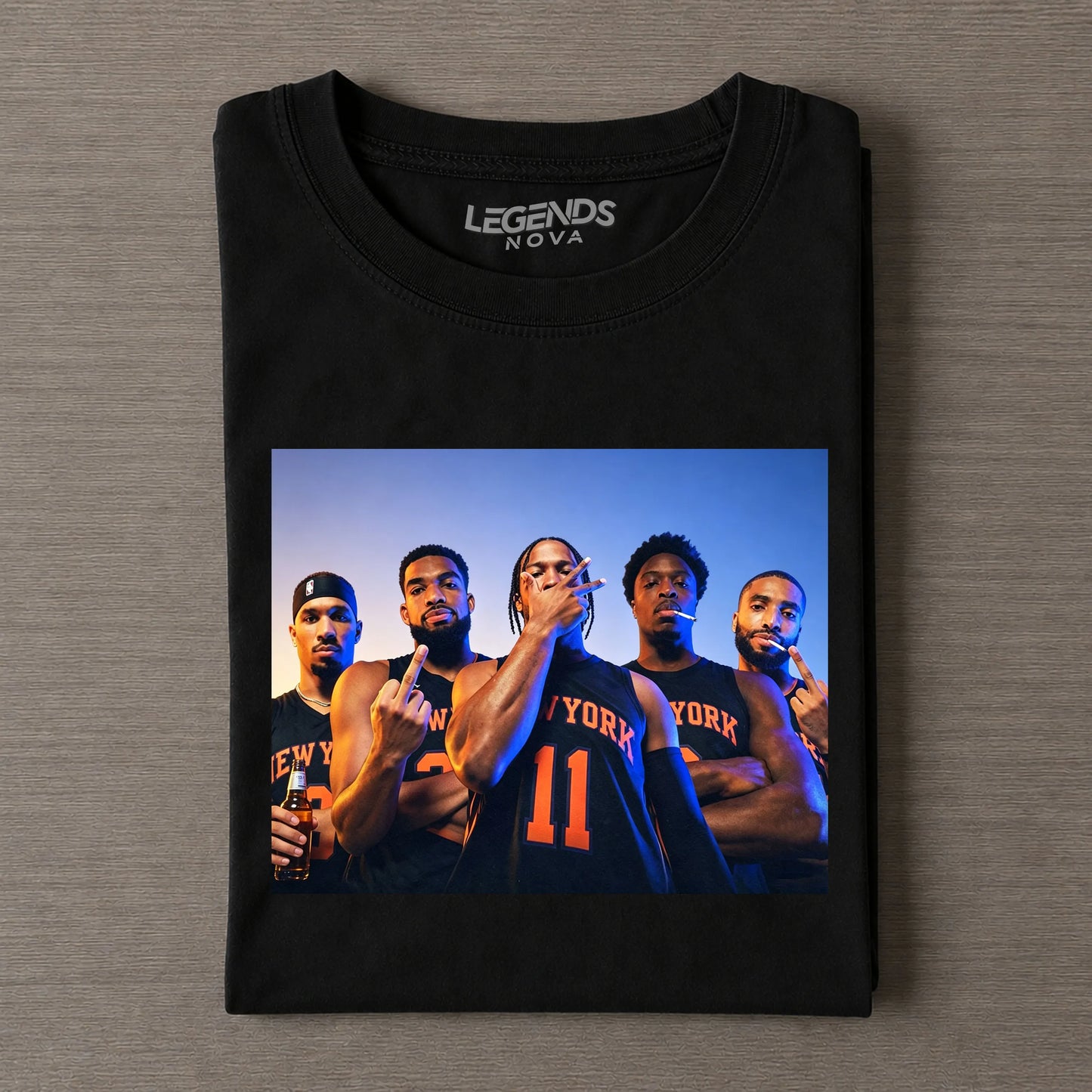 New York Knicks Vintage Basketball Tee