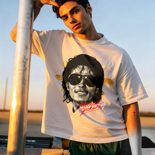 Michael Jackson Portrait Graphic T-shirt