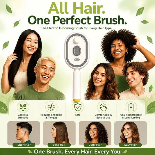 Moisture Spray Hair Massage Comb