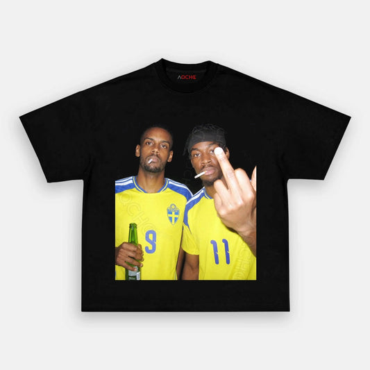 Sweden Football Style Tee 2.5