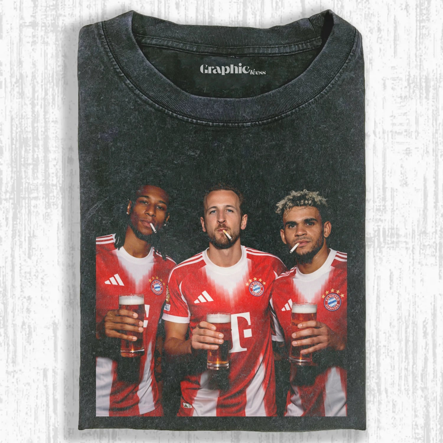 Michael Olise & Harry Kane & Luis Díaz Tee