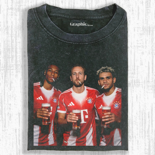 Michael Olise & Harry Kane & Luis Díaz Tee