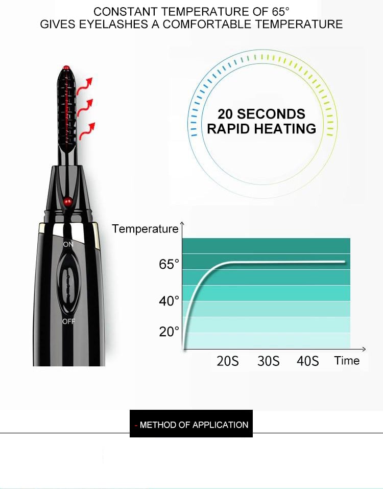 🥰Heated Lash Curling Tool