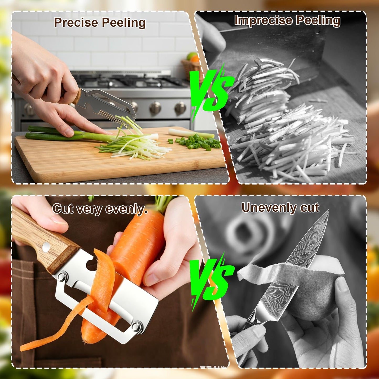 3-in-1 Multifunctional Vegetable Peeler