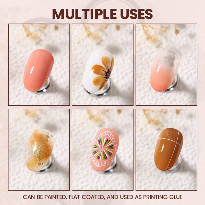 Twelve Constellation Series-Four-Color Solid Nail Polish