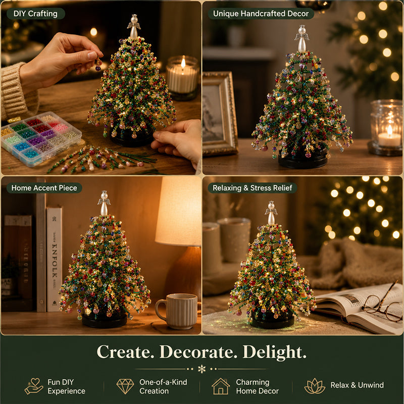 🎄DIY Beaded Christmas Tree Kit💎