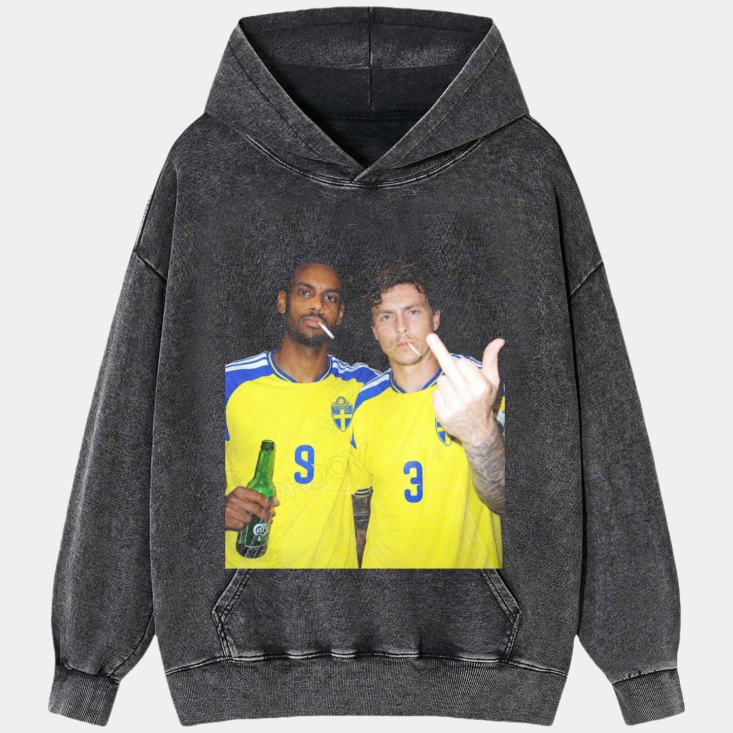 Sweden Football Style Tee 2.2
