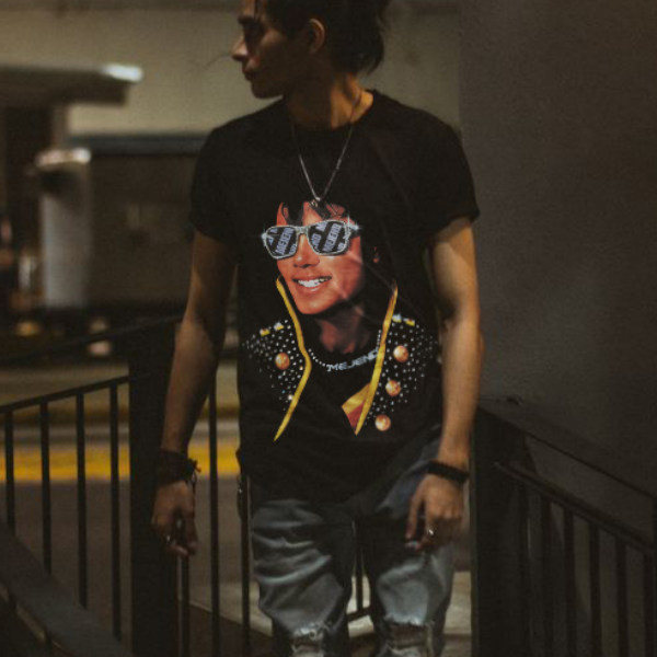 Michael Jackson Sunglasses Printed Unisex T-Shirt