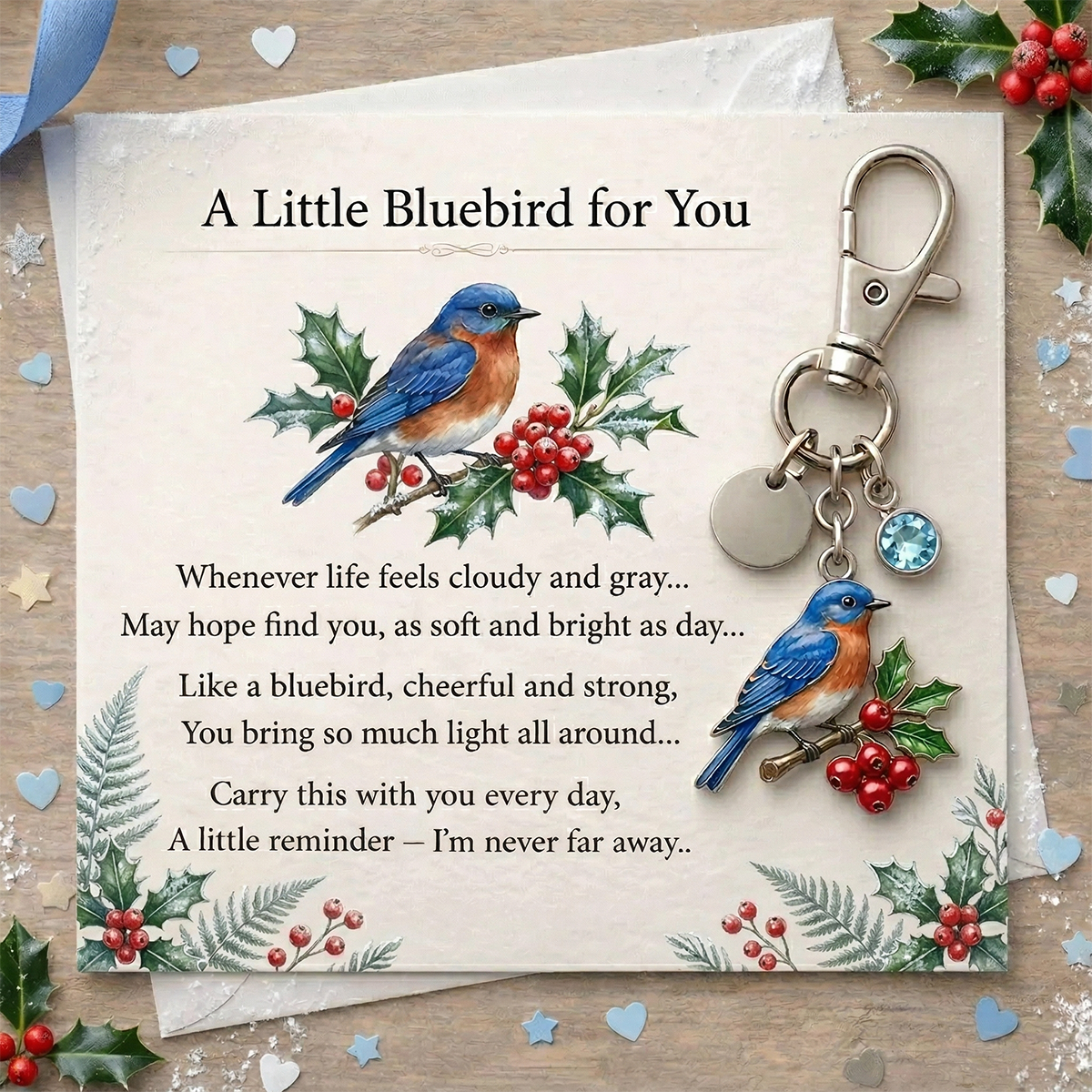 💝A Little Hummingbird for You keychain-A Meaningful Mother’s Day Gift Filled with Love & Comfort