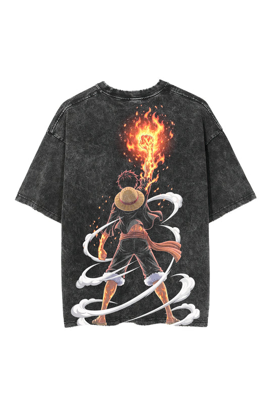 One Piece Luffy Washing T-Shirt