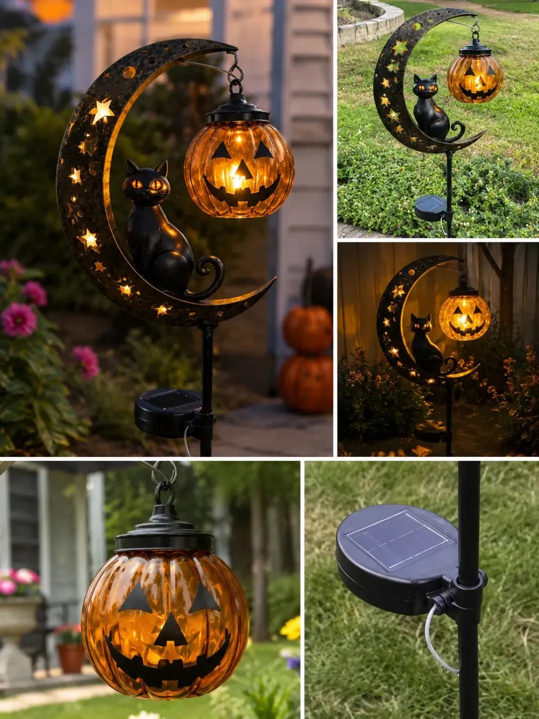 🎃Pumpkin Moon Garden Stake Light