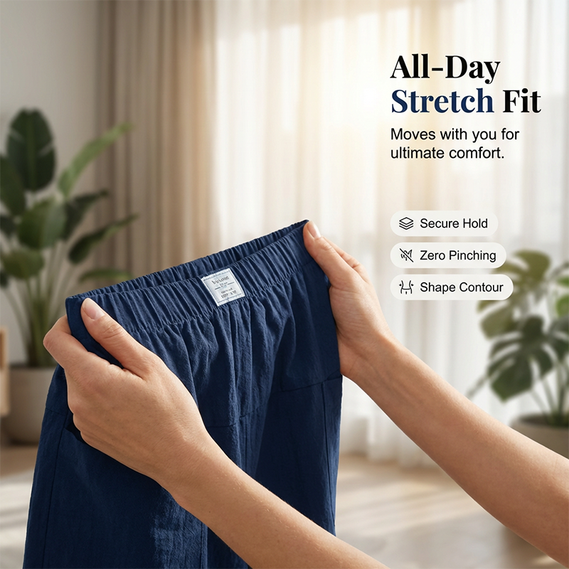 🩳New arrival 75% OFF💥Women's Casual Elastic Waist Wrap Skort