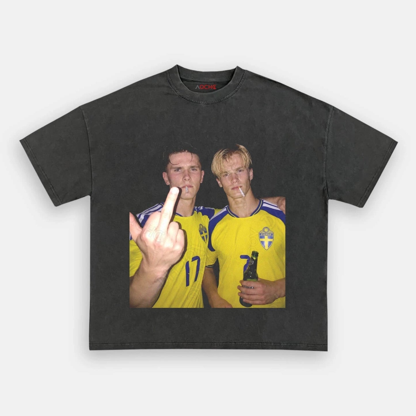 Sweden Football Style Tee 3.3