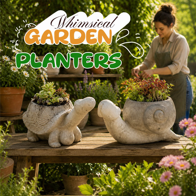 🐌 The Garden Planter That Makes Everyone Smile