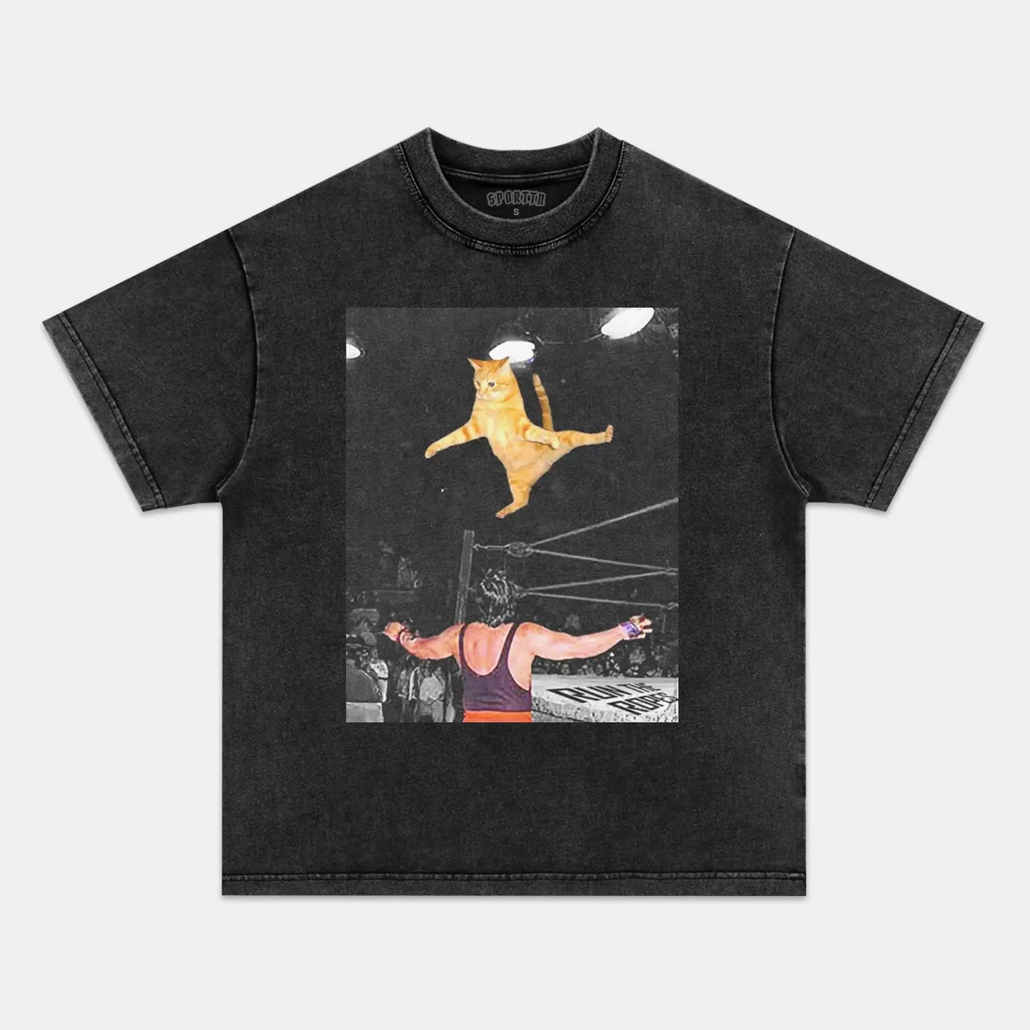 CAT BOXING TEE