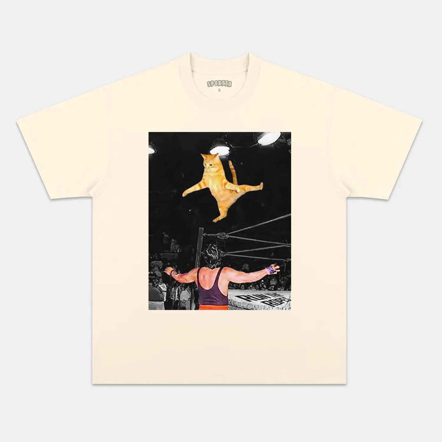 CAT BOXING TEE