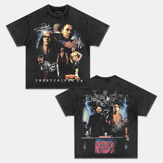 DWAYNE JOHNSON & JOHN CENA TEE