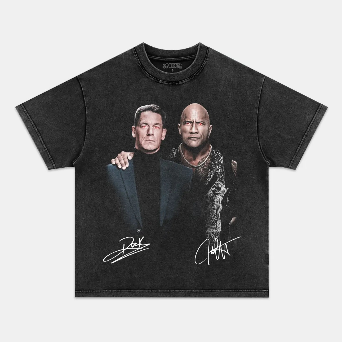 DWAYNE JOHNSON & JOHN CENA TEE