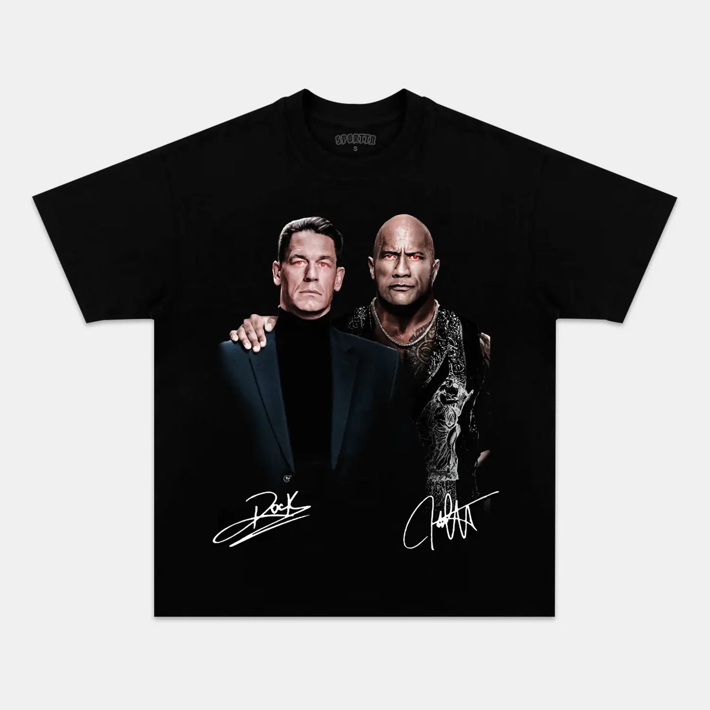 DWAYNE JOHNSON & JOHN CENA TEE