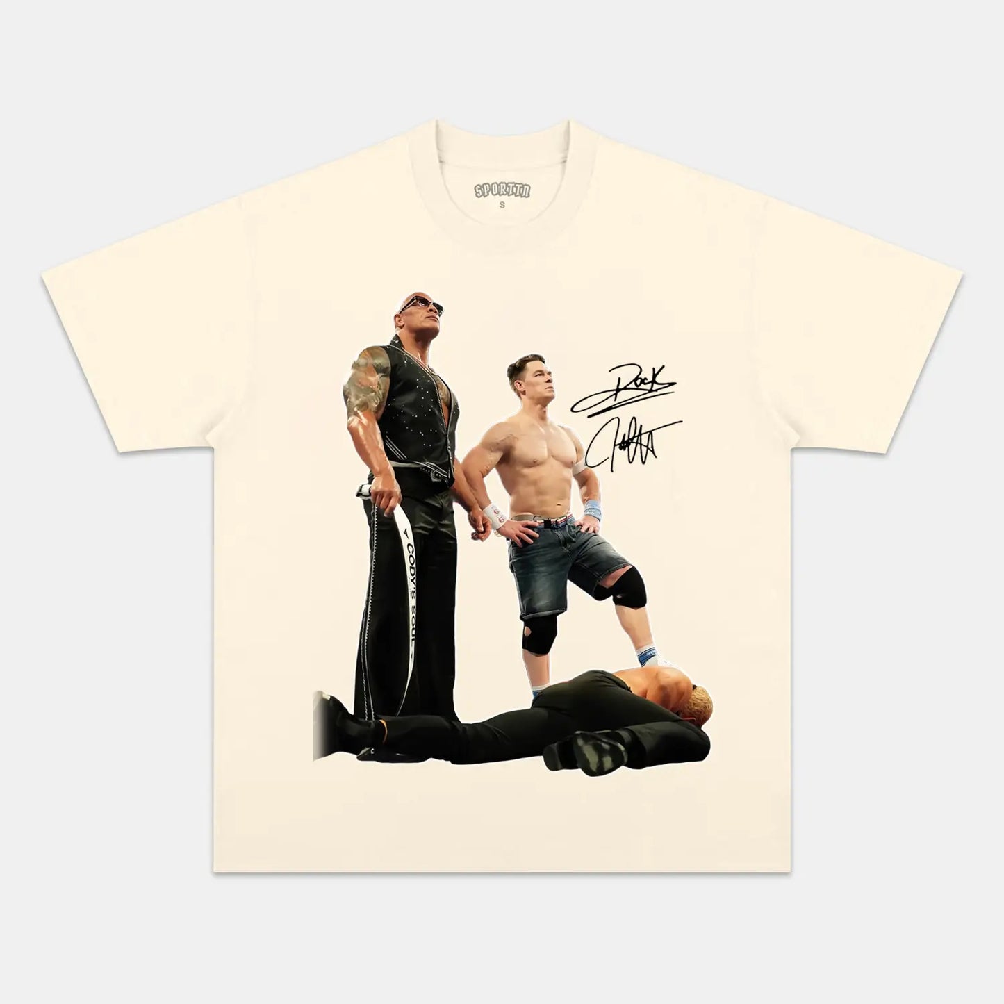 DWAYNE JOHNSON & JOHN CENA 3.5 TEE