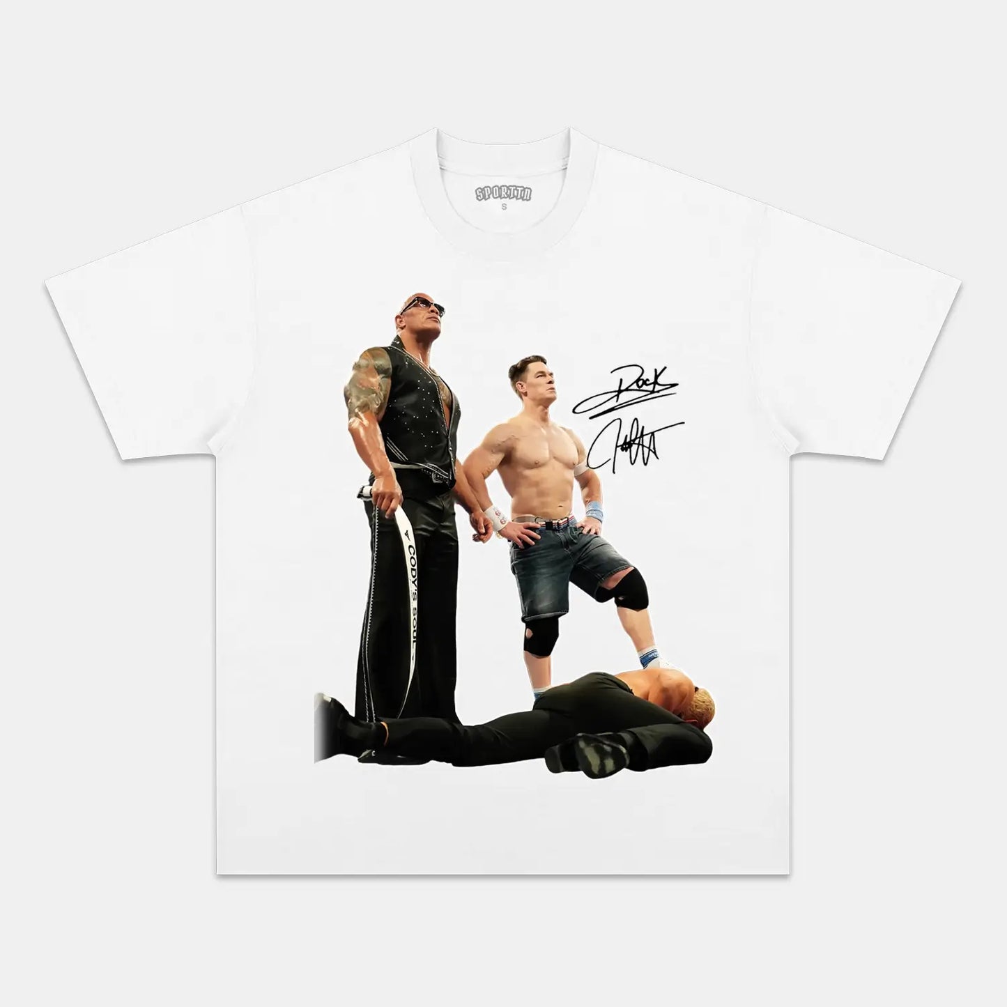 DWAYNE JOHNSON & JOHN CENA 3.5 TEE