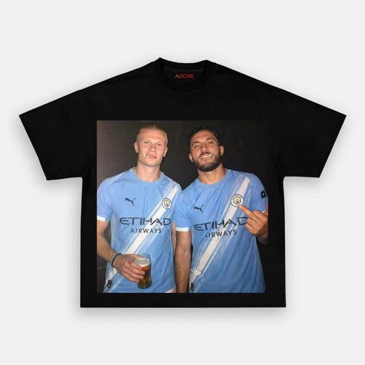 Erling Haaland ＆ Rayan Cherki Tee