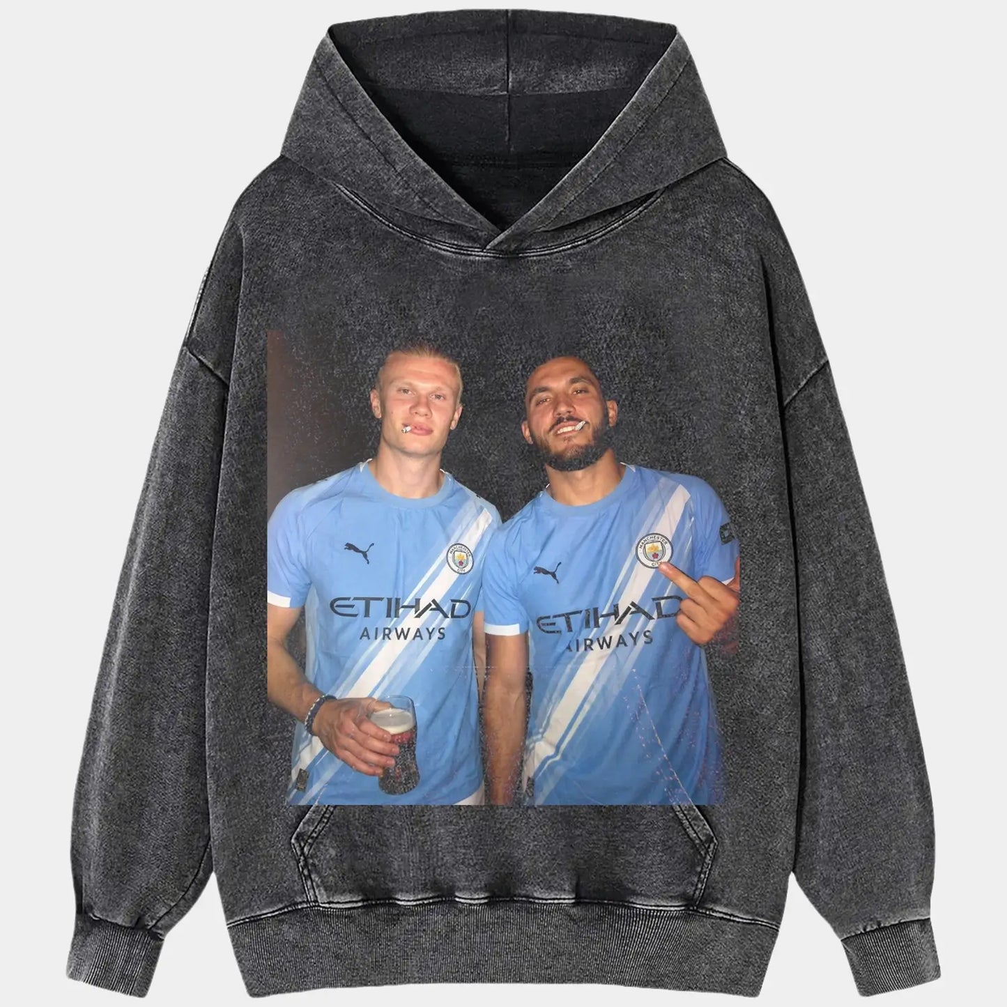 Erling Haaland ＆ Rayan Cherki Tee